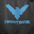 thumbnail image 5 of Batman Nightwing Logo Mens Lined Mesh Shorts, Black, X-Large, 5 of 6