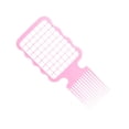 thumbnail image 4 of Afro Comb 2 in 's Styling Comb Curls Weave Dreadlocks Comb Tool Pink, 4 of 10