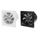 thumbnail image 5 of Billuyoard Ventilador de escape montado en la pared de plástico de 40W con motor de cobre Ventilador de ventilación silencioso de 50-60db Ventilador Electrodomésticos Negro Billuyoard HA027055-02, 5 of 6