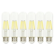 Westinghouse 5342020 Pack Of (6) 8 Watt Dimmable T10 Medium (E26) Led Bulbs- 1000 Lumens,
