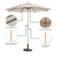 thumbnail image 4 of Cenote 9-ft Octagon Market Umbrella - Champagne - Breez-Tex Canopy, 4 of 6