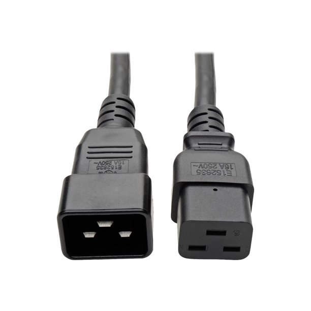 Tripp Lite 6ft Power Cord Extentsion Cable C19 to C20 Heavy Duty 15A