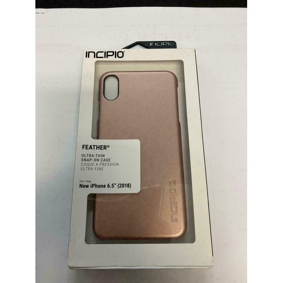 :Incipio Feather IPH-1753-BLK Protective Case for Apple iPhone Xs Max, Rose Gold