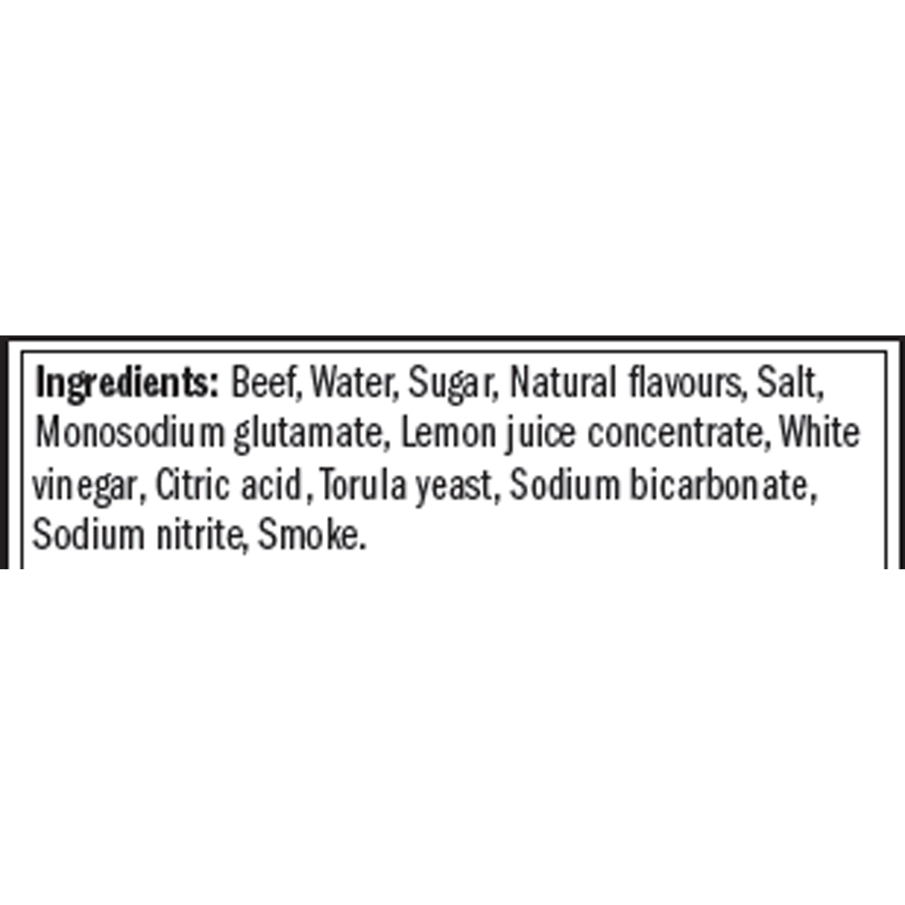 Jack Link’s Flamin’ Hot Original flavoured Beef Jerky, 75 g.