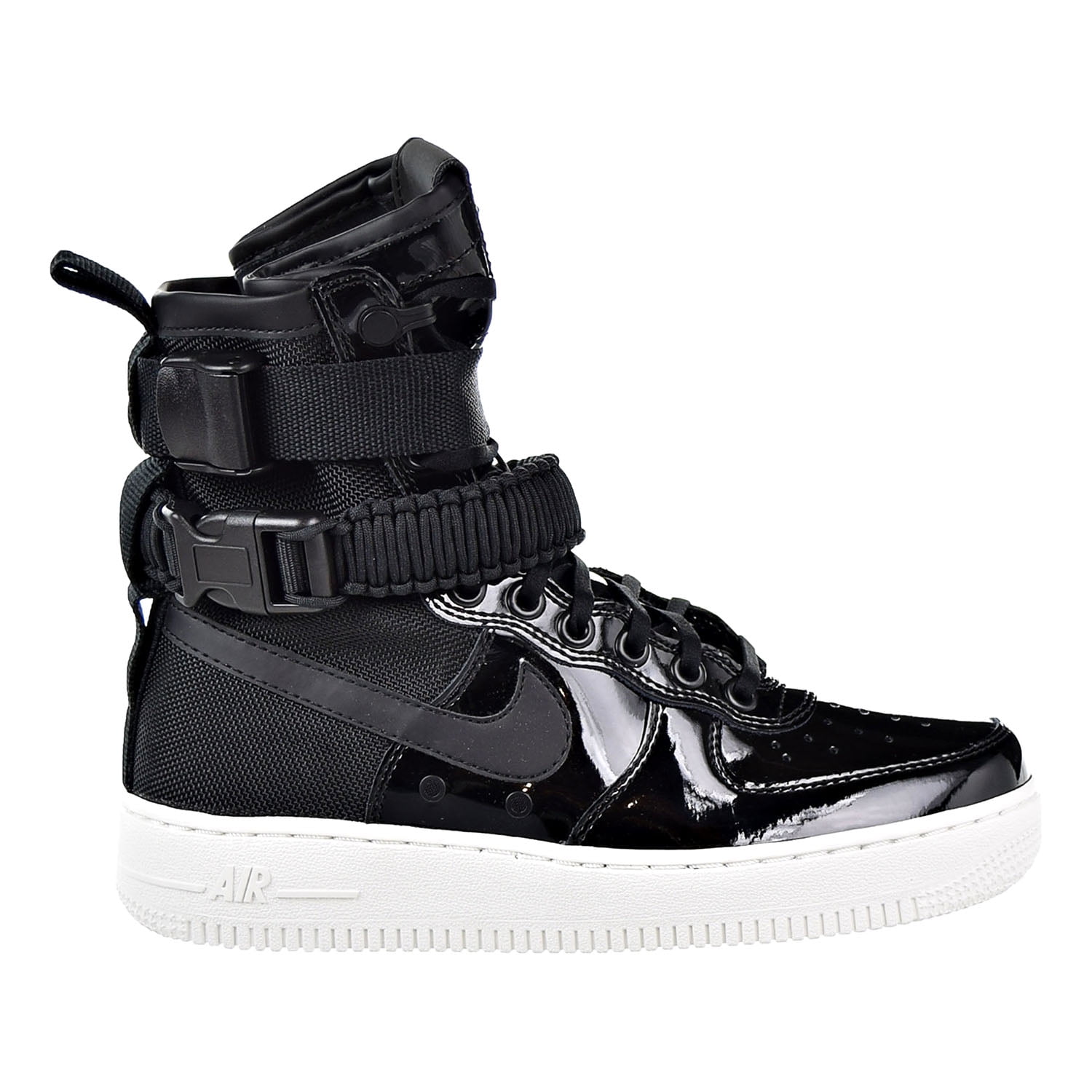 Nike SF Air Force Premium Women's Shoes Black / Reflect Silver / Black aj0963-001 - Walmart.com