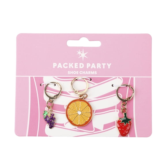 Packed Party Fruit Soirée Shoe Charm Set (3 Piece)