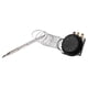 thumbnail image 3 of Interruptor de control de temperatura, termostato capilar, 1NC, 1NO, CA 250 V/380 V, 16 A, 0-40 C, color blanco y negro, 3 of 5