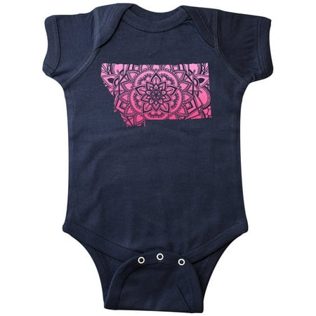 

Inktastic Montana Silhouette Mandala Gift Baby Boy or Baby Girl Bodysuit