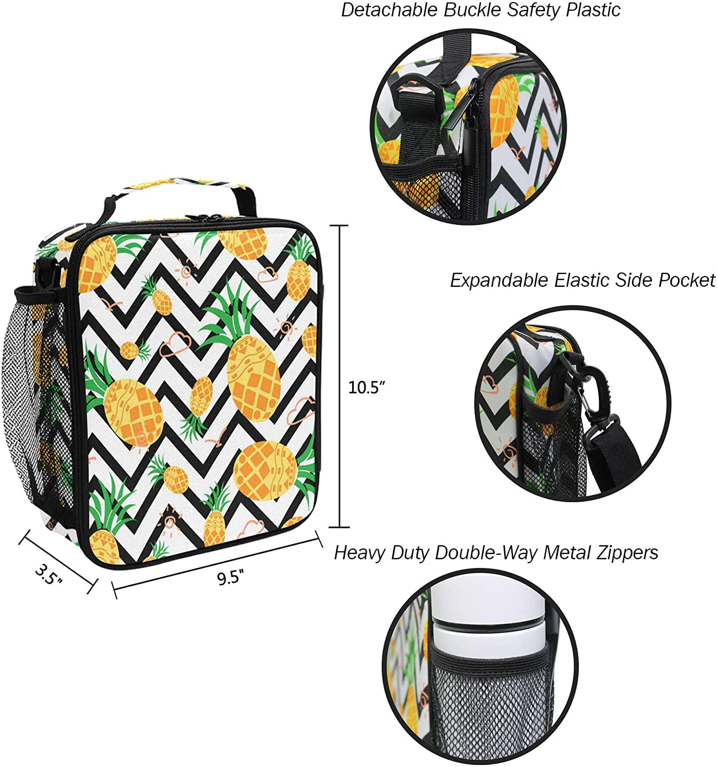 ZHXR Insulated Durable Lunch Box with Shoulder Strap, Teen Boys/Adult Ice  Fire Football School Small…See more ZHXR Insulated Durable Lunch Box with