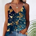 thumbnail image 1 of LSLJS Blouse d'Été Décontractée Sans Manches à Col en V pour Femme, T-Shirt pour Femmes, Camisole et Débardeurs pour Femmes, 1 of 5