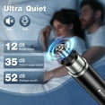 thumbnail image 4 of FETERVIC Nose Hair Trimmer for Men Women, Professional Painless USB Rechargeable Ear Nose Beard Hair Remover, 3 Cutter Head, 4 of 10
