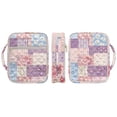 thumbnail image 2 of ZUXONGSY Rose Daisy Print Bible Case for Women Lightweight Bible Protective Carrier Sturdy Scripture Bag with Handle Journal Case for Daily Commuter, 2 of 7