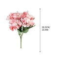 thumbnail image 3 of Wuztai Simulation Orchid Bouquet Artificial Flowers, Silk Flower with Lifelike for Wedding Home Decor, Fake Flower Arrangement for Vases, 3 of 3