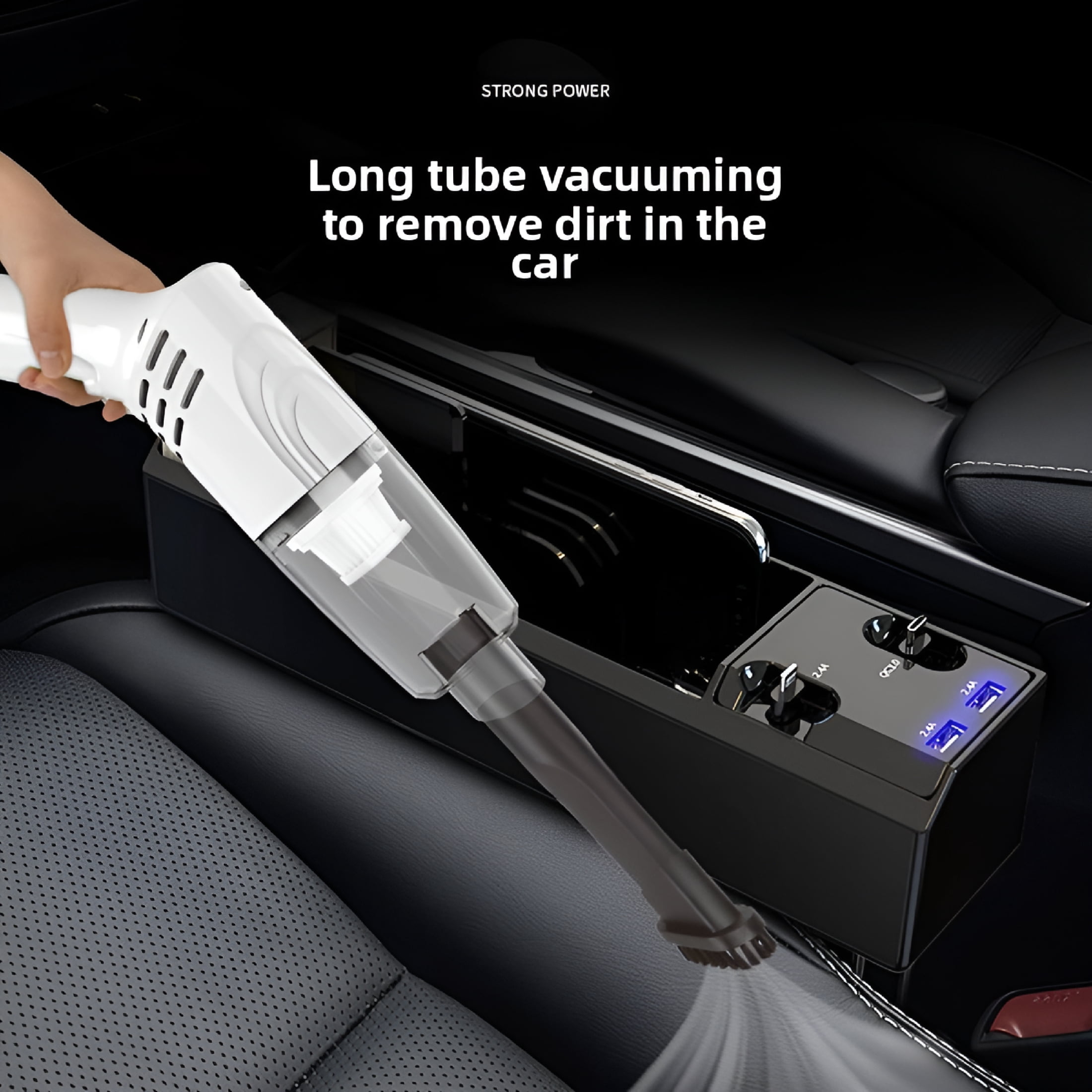 CURYMAY Vacuum Cleaners for Home,Wireless Portable Design Cordless Vacuum Cleaner,Unrestricted Cleaning Freedom Stick Vacuums & Electric Brooms,White