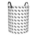 thumbnail image 2 of Balery SeTurtle27 Round Laundry Basket with Handles Waterproof Freestanding Laundry Hamper for Clothes Toys in the Dorm and Family-Small, 2 of 8