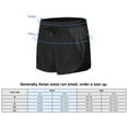 thumbnail image 2 of Men Sports Shorts Quick-Dry Breathable Splicing Print Lining Side Split Pocket Elastic Waist Running Gym Sportswear, 2 of 7