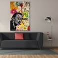 thumbnail image 3 of Epic Graffiti 'Dali' by Elo Marc, Canvas Wall Art, 40"x60", 3 of 8