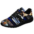 thumbnail image 2 of Back The Blue German Shepherd Halloween Shoes Women's Fashion Sneakers Tennis Running Shoes for Men Women Black Size 10.5, 2 of 7