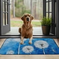 thumbnail image 3 of ONETECH Dandelion Square Floor Mat Indoor Outdoor Felt Rug for Home Entrance 19.68*39.37 in, 3 of 6