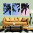 thumbnail image 3 of Idea4wall 3 Piece Tropical Canvas Wall Art Palm Tree Canvas Prints Modern Home Wall Decor, 16"x24", 3 of 4