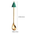 thumbnail image 2 of 1 Set of Stainless Steel Spoons Dessert Spoons Christmas Tableware Cake Serving Forks, 2 of 9