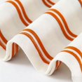 thumbnail image 4 of CYRBOKO Boys Striped T-Shirts, Summer Cotton Casual Pullover Short Sleeve Tops Orange Size 2-3 T, 4 of 5