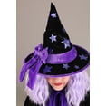thumbnail image 2 of Kid's Purple Star Witch Costume, 2 of 7