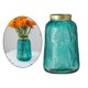 thumbnail image 5 of Jarrón nórdico para arreglos florales decorativos, ideal como centro de mesa para sala de estar u oficina. Verde, 5 of 9