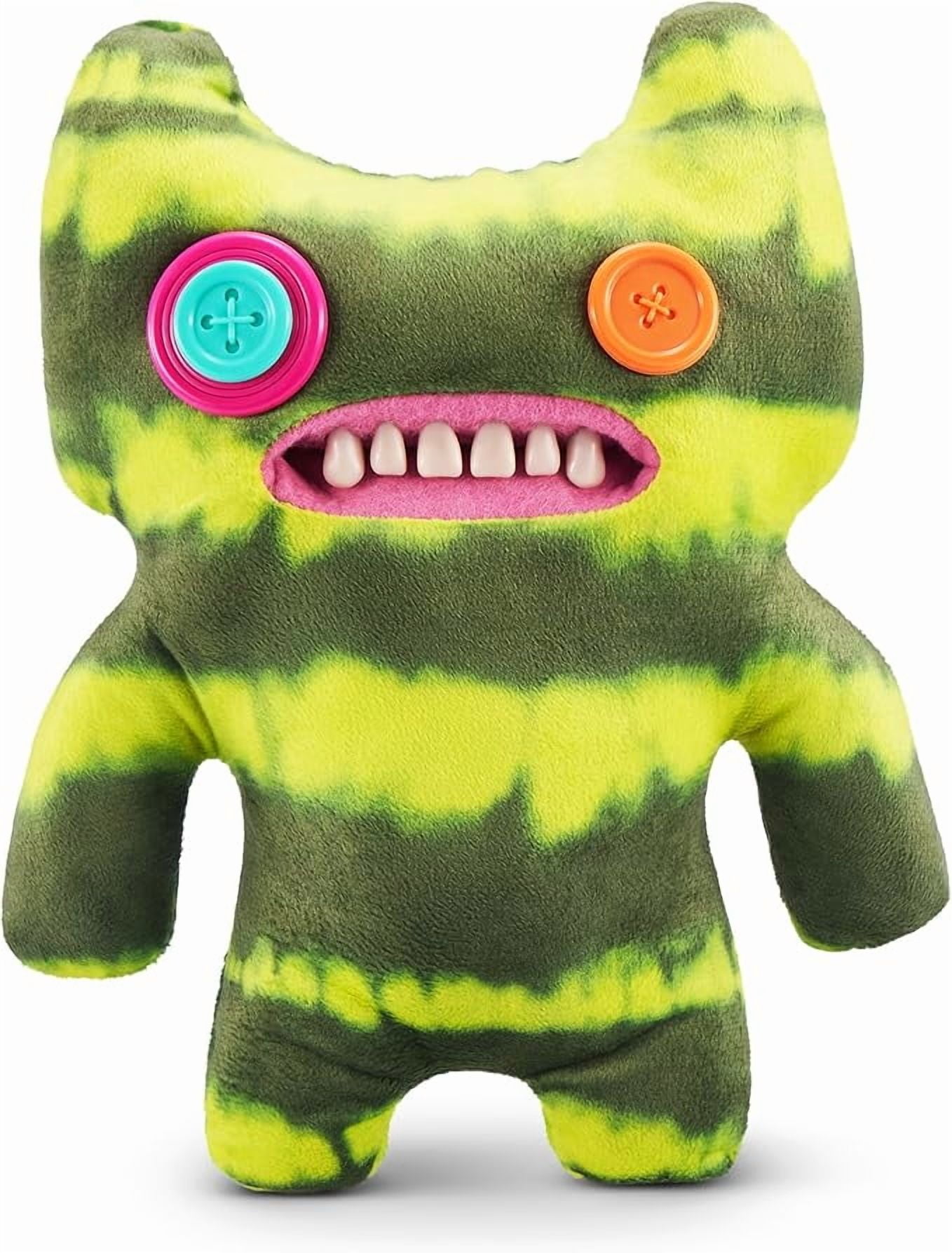 Fuggler Plush Clip-On Keyring Mr Buttons Funny Ugly Monster Plush