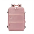 thumbnail image 3 of 1pc Men Women Travel Backpack With USB Charging Port, Business Laptop Backpack With Independent Shoes Storage, Computer Notebook Bag Fits For 16inch Laptop, School Backpack, Large Capacity Travel Bag, 3 of 4