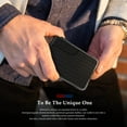 thumbnail image 5 of ENIGMA Men's RFID Blocking Front Pocket Wallet, Minimalist Bifold Card Holder Tactical Wallet for Men - Hexagon, 5 of 6