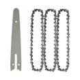 thumbnail image 1 of 1/4 Chainsaw Chain Guide 6 Inch Portable Electric Saw Mini Chainsaw Logging Blade Pruning Chain Saw Chain Accessories, 1 of 7