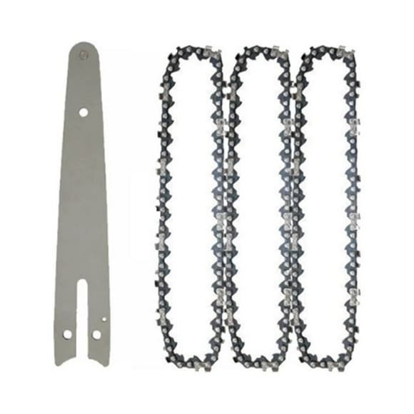 1/4 Chainsaw Chain Guide 6 Inch Portable Electric Saw Mini Chainsaw Logging Blade Pruning Chain Saw Chain Accessories