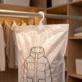 thumbnail image 5 of Rectangular Hanging Vacuum Storage Bag, Short Garment Compression Bag for Suits, Coats, Dorm and Closet Storage, 5 of 5