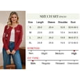 thumbnail image 2 of Arach&Cloz Women's Wool Blend Button Up Business Casual Cardigan Tops Outfits 2026, 2 of 7