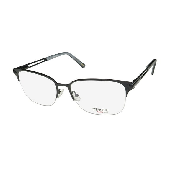 TIMEX L069 FLEXIBLE/SPRING HINGES/TEMPLES CONTEMPORARY EYEGLASS FRAME/GLASSES