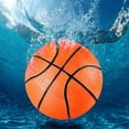 thumbnail image 1 of Swimming Pool Game Pool Ball 9 Inch Inflatable Pool Toys for Kids with Hose Adapter, Pool Game for Teen Adult (Basketball Style), 1 of 7