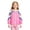 Pink, variant on TIREOW Girls Hooded Windbreaker Color Blocking Full Zip Long Sleeve Windproof Sports Coat Lightweight Casual Outdoor Outerwear