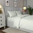 thumbnail image 2 of Purity Home 100% Cotton 400TC Ultra-Soft & Silky Duvet Set Full/Queen Ivory, 2 of 6