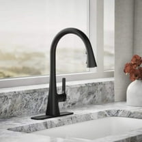 KOHLER PULL -DOWN KITCHEN FAUCET MATTE BLACK FINISH