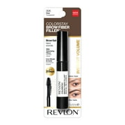 Revlon ColorStay Brow Fiber Filler, Waterproof Eyebrow Enhancer Gel, 306 Clear