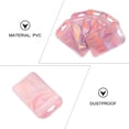 thumbnail image 4 of PinesC 100 Pcs Zipper Bags Ziers for Jewelry Earrings Storage Bags Small Jewelry Bags Zipper Closure PVC Material Prevent Scratching, 4 of 5