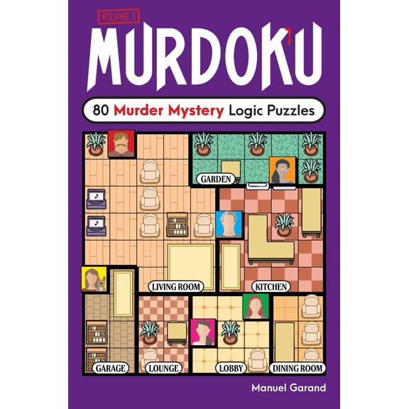 Murdoku: 80 Murder Mystery Logic Puzzles (Paperback)