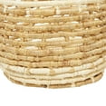 thumbnail image 6 of DecMode 17"W, 16"H Sea Grass Contemporary Storage Basket, Beige, 3-Piece, 6 of 11