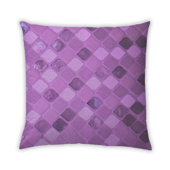 Ahgly Company Indoor Square Contemporary Throw Pillow, 18 inch by 18 inch