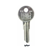 Kaba Ilco Corp. Yale House Key Y14/O1122AR - Nickel-Plated Brass - 10 Pack
