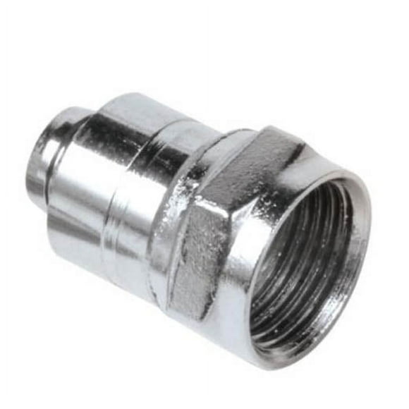45316 - F PLUG RG6 à Écraser avec Anneau (50 Pcs/paquet)