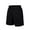 Black01, variant on Zoeecloth Mens Ice Silk Shorts Summer Breathable Casual Sweat Pants for Male Elastic Waist Beach Shorts Classic Shorts M-6XL