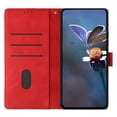 thumbnail image 2 of For Xiaomi Redmi Note 14 4G (163.25mm) Case Wallet Stand Imprinted Triangle Pattern Leather Phone Fl, 2 of 5