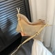 thumbnail image 4 of Bolso de hombro con diamantes para mujer elegante bolso de mano con cremallera bolso de noche, 4 of 9